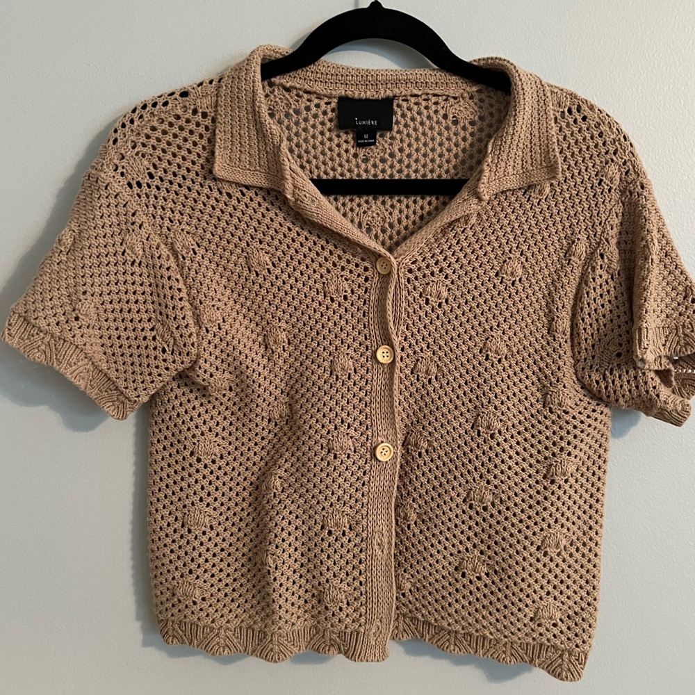 Lumiere knit top